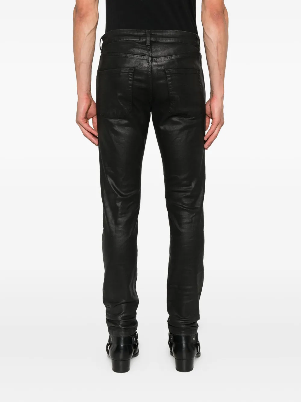 Salvatore Santoro Gecoate jeans Zwart