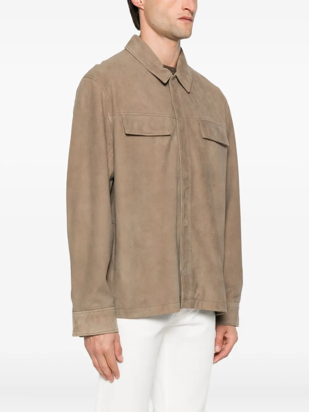 Calvin Klein Jack met klepzak Bruin