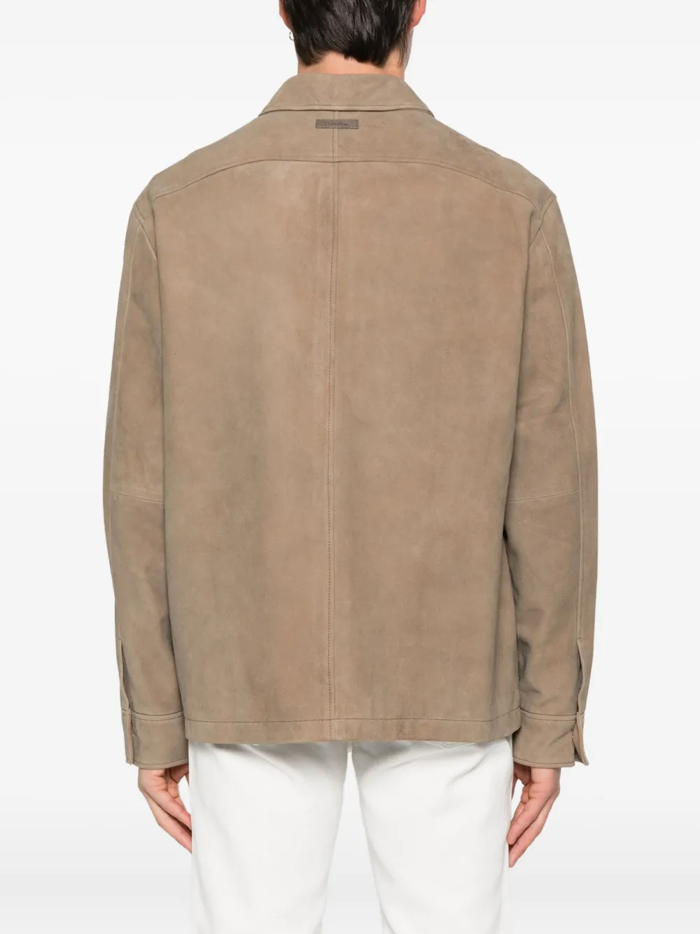 Calvin Klein Jack met klepzak Bruin