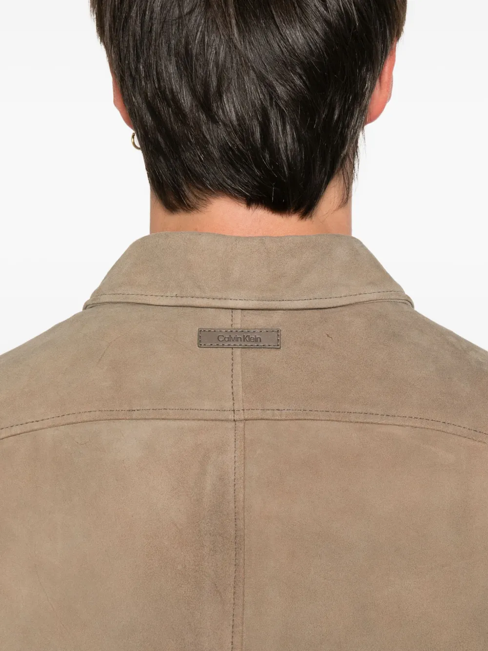 Calvin Klein Jack met klepzak Bruin