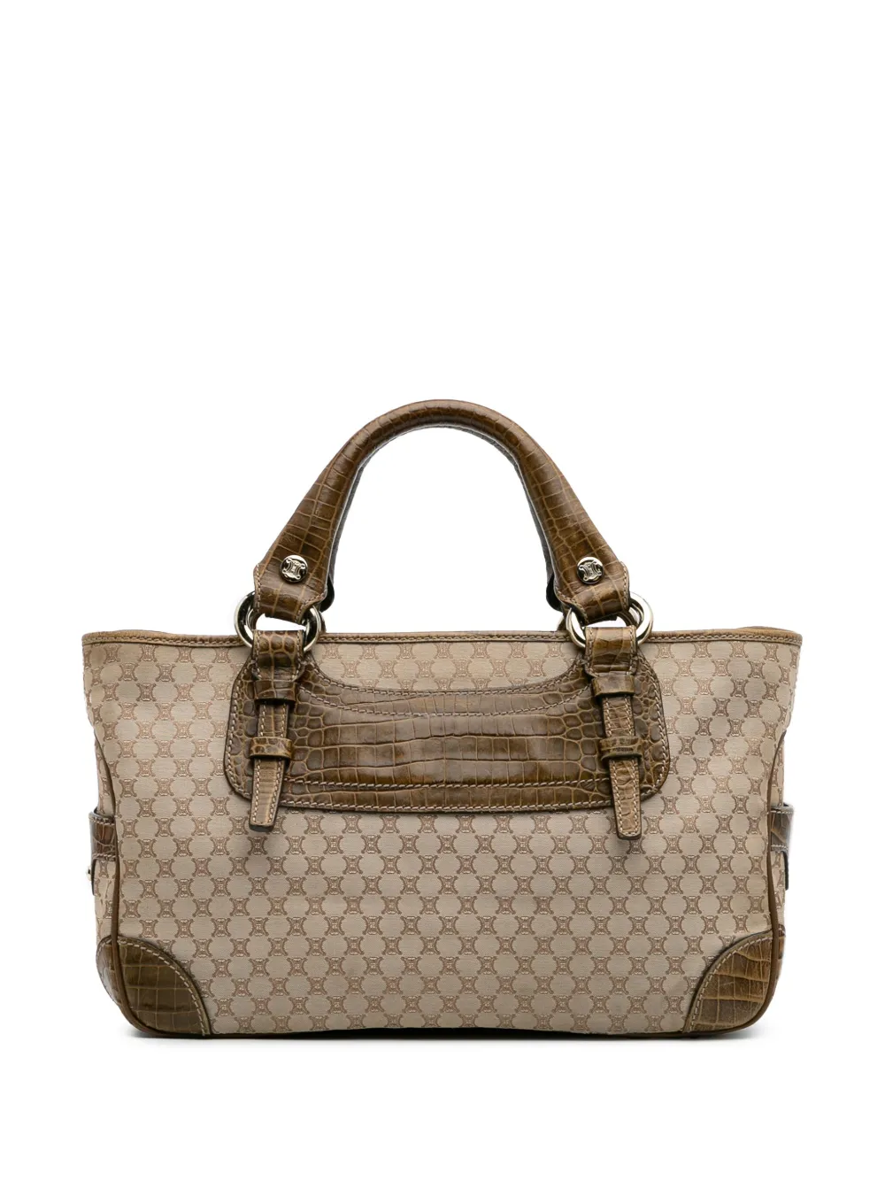 Céline Pre-Owned 2008 Macadam Canvas Boogie handbag | Brown | Image 1