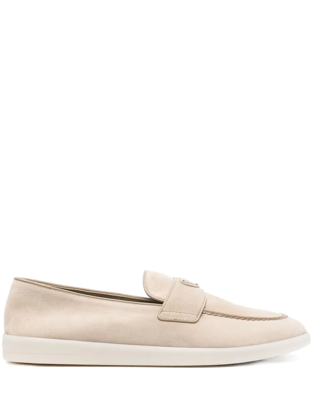 Prada Suède loafers Beige