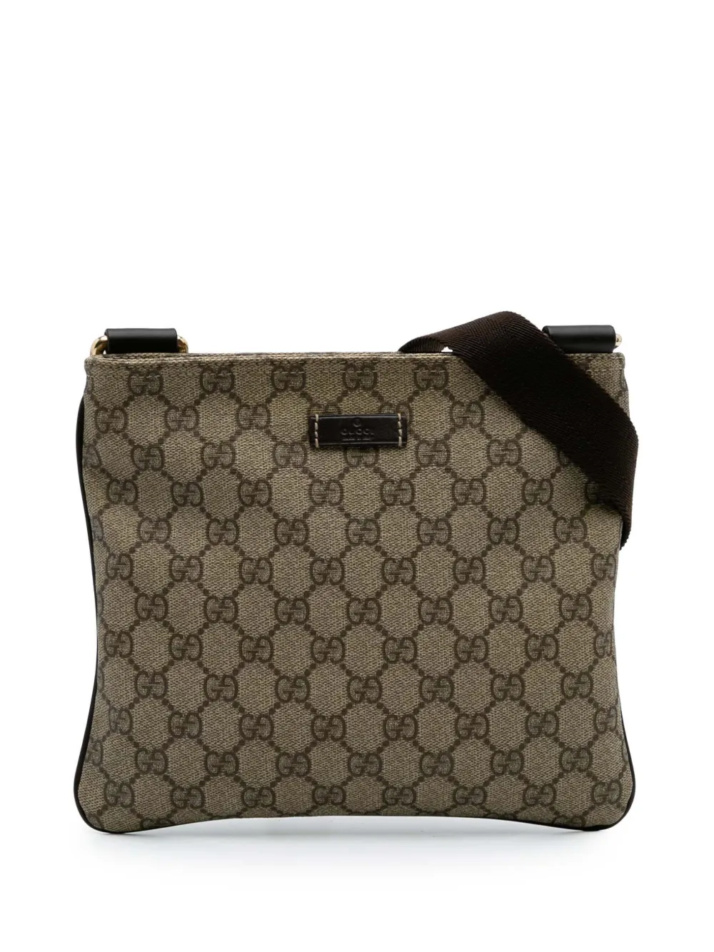 Gucci Pre-Owned bolsa crossbody GG Supreme 2016-2024 | marrón | Image 1