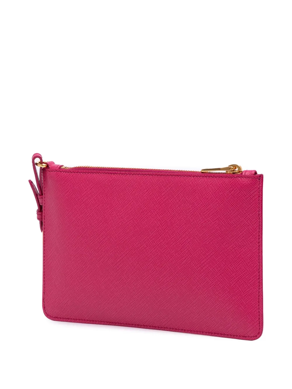 Prada Pre-Owned 2000-2024 Saffiano Zip pouch | Image 2