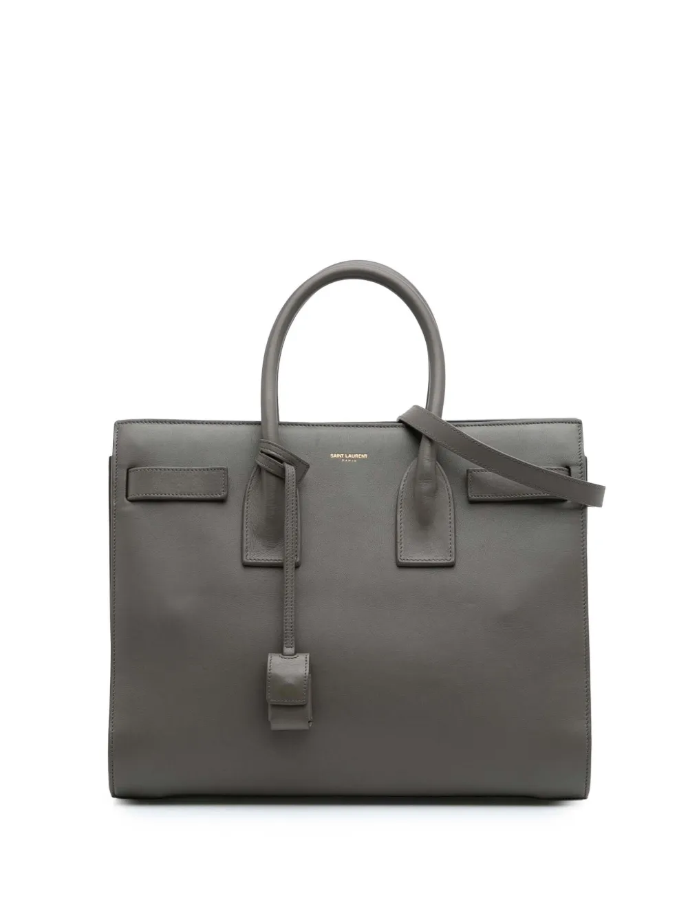 Saint Laurent Pre-Owned bolso satchel Sac De Jour pequeño de cuero 2014 | gris | Image 1
