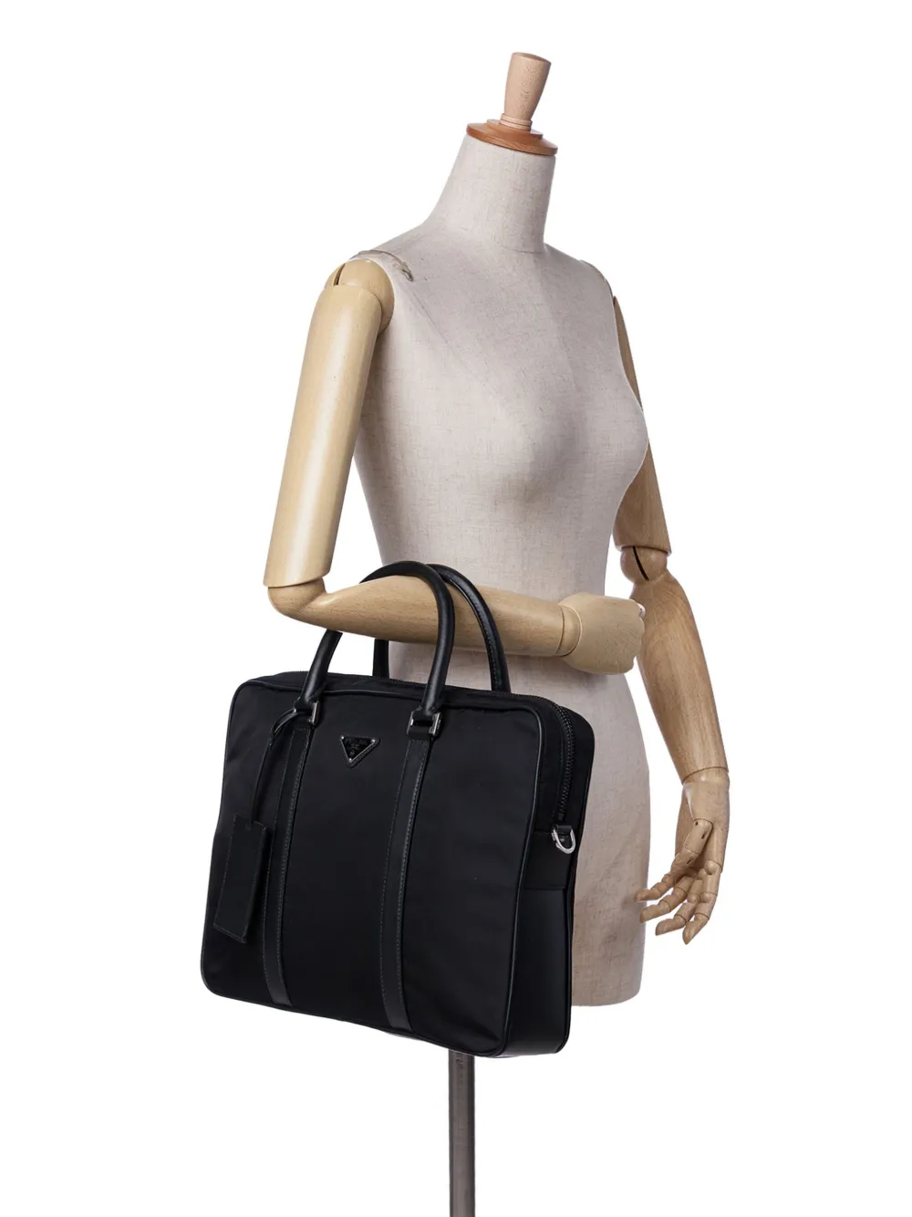 Prada Pre-Owned sacoche Saffiano Trimmed Tessuto (2013-2024) | Pre-owned | Image 2
