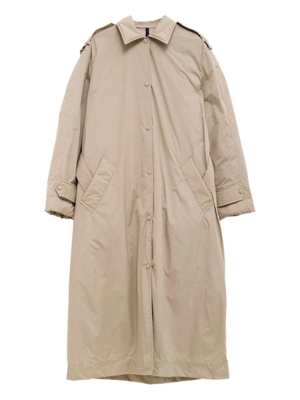Moncler belted trench coat Beige