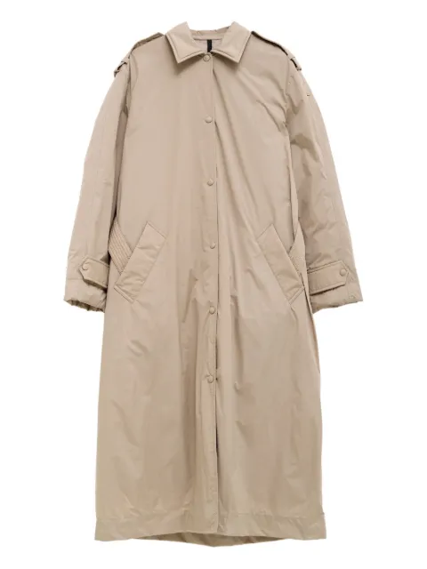 Moncler belted trench coat