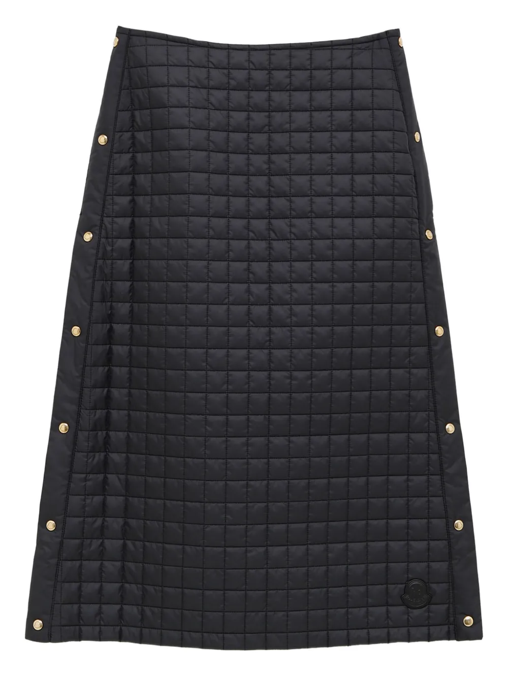 Moncler press-stud quilted midi skirt | Black | Image 1