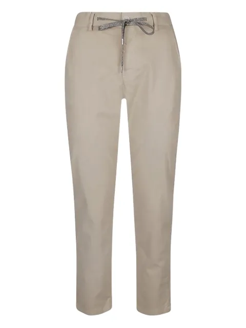 Eleventy drawstring-waist trousers