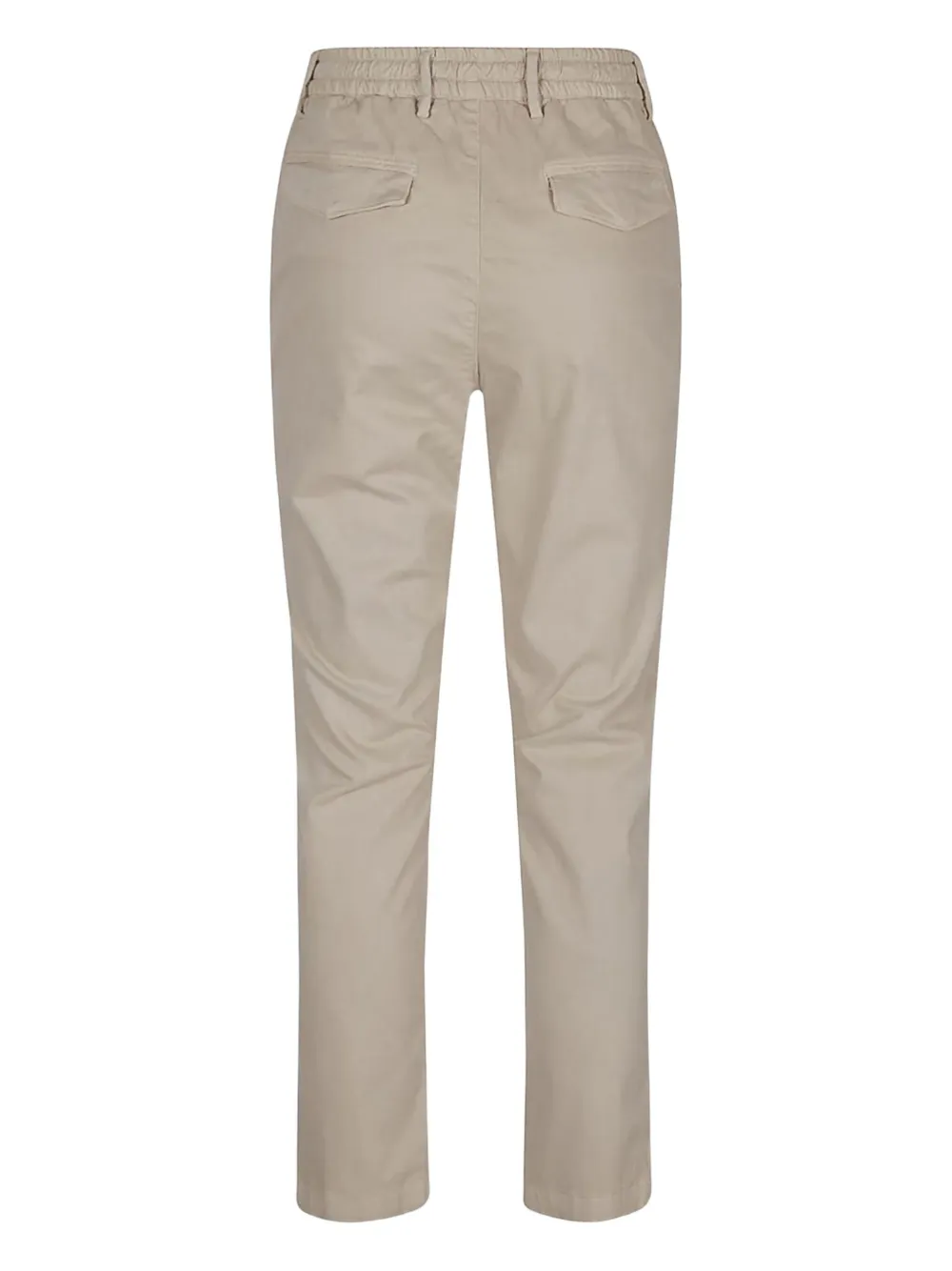 Eleventy Broek met trekkoordtaille Beige