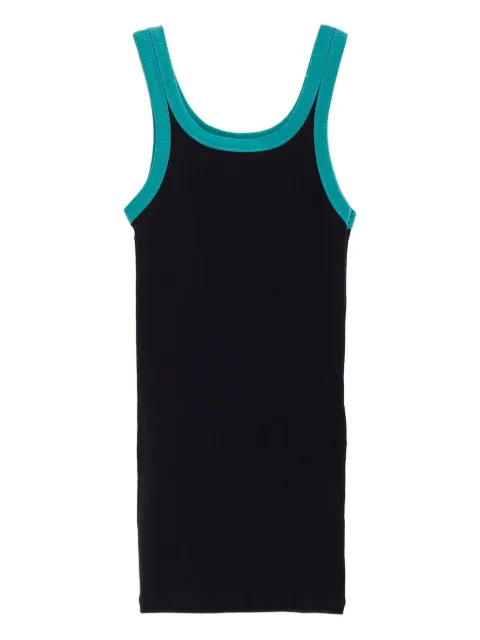 Baserange ribbed-trim top
