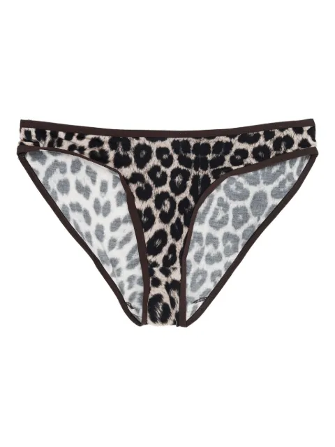 Baserange Calcinha com estampa de leopardo