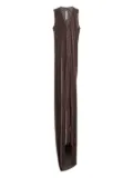 Rick Owens draped velvet dress - Brown