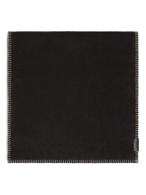 LEMAIRE stitched-edge wool scarf