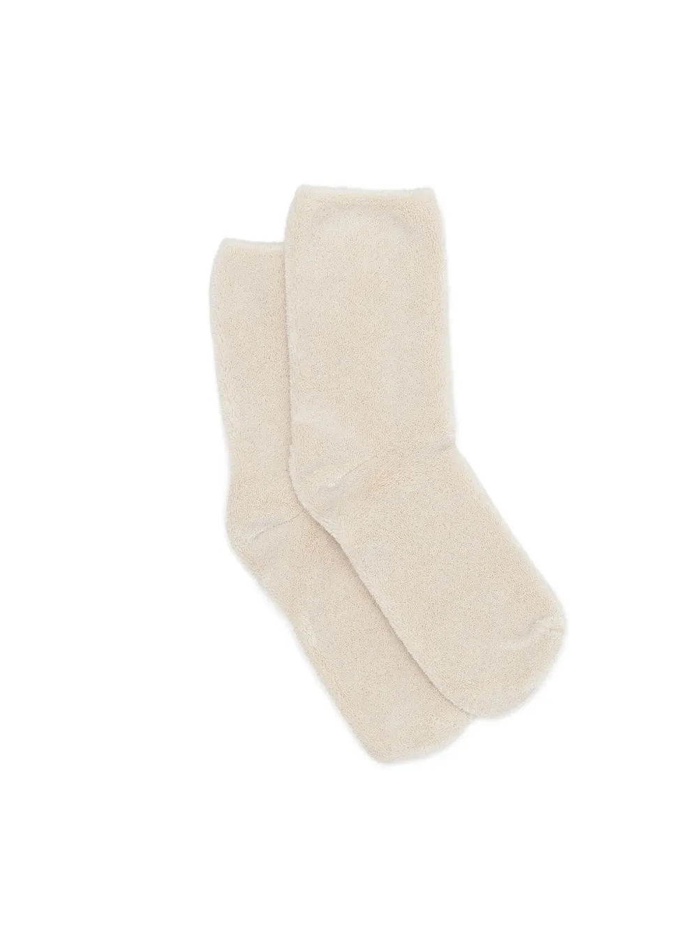 Baserange textured socks Wit
