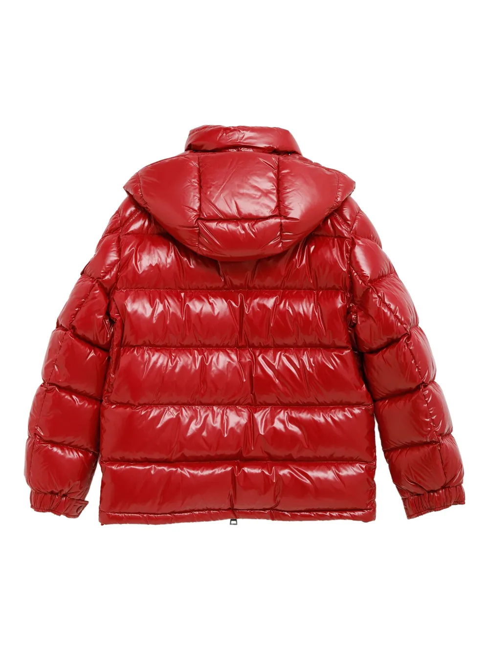 Moncler Maire hooded puffer jacket Rood