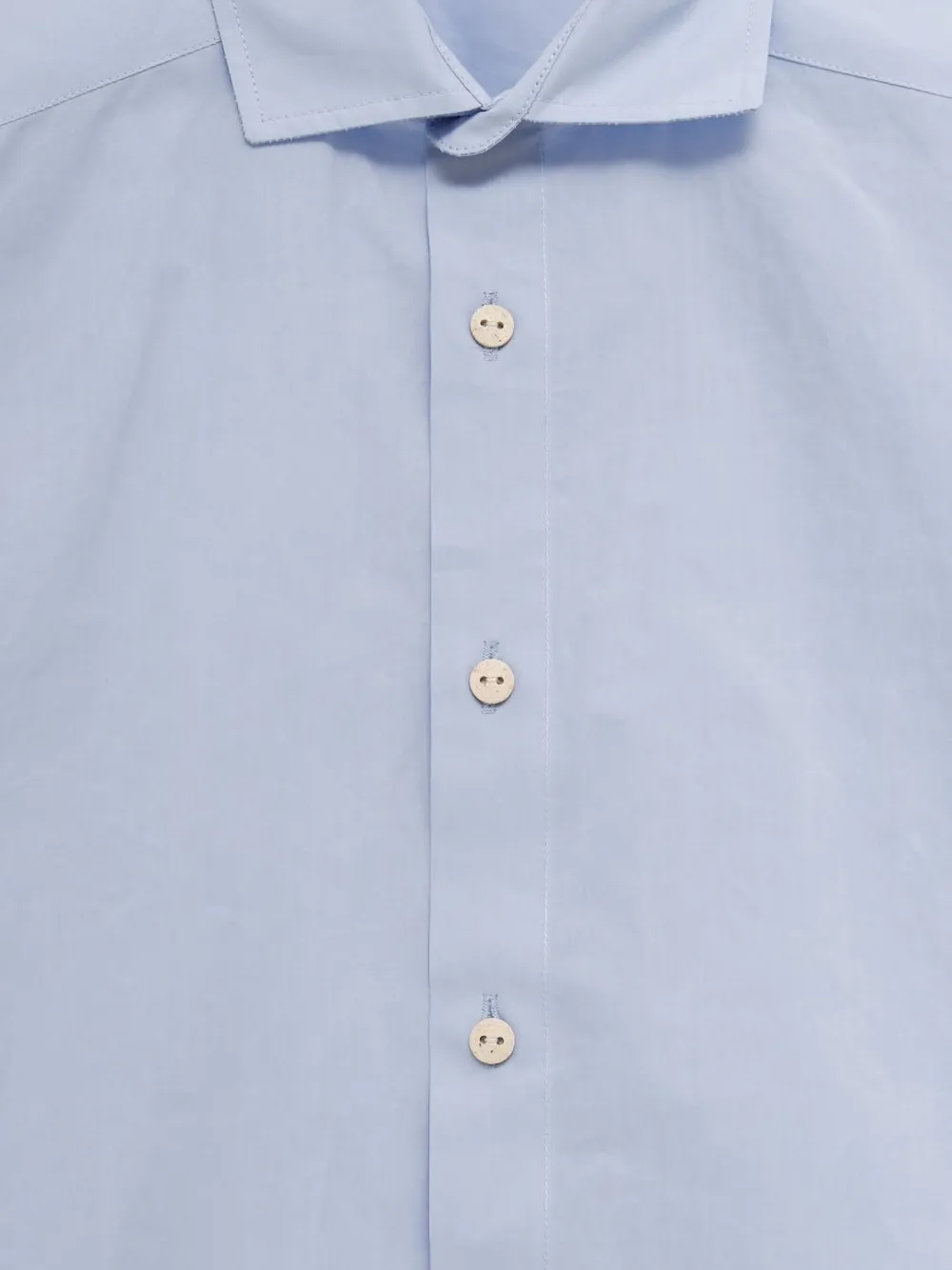 Baserange Buttoned Top In Blue