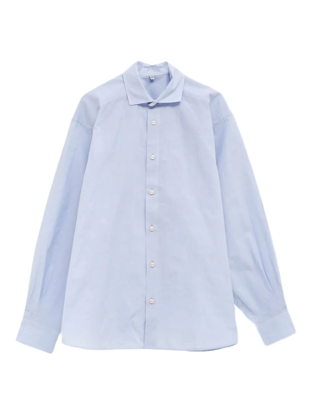 Baserange buttoned top | Blue | Image 1