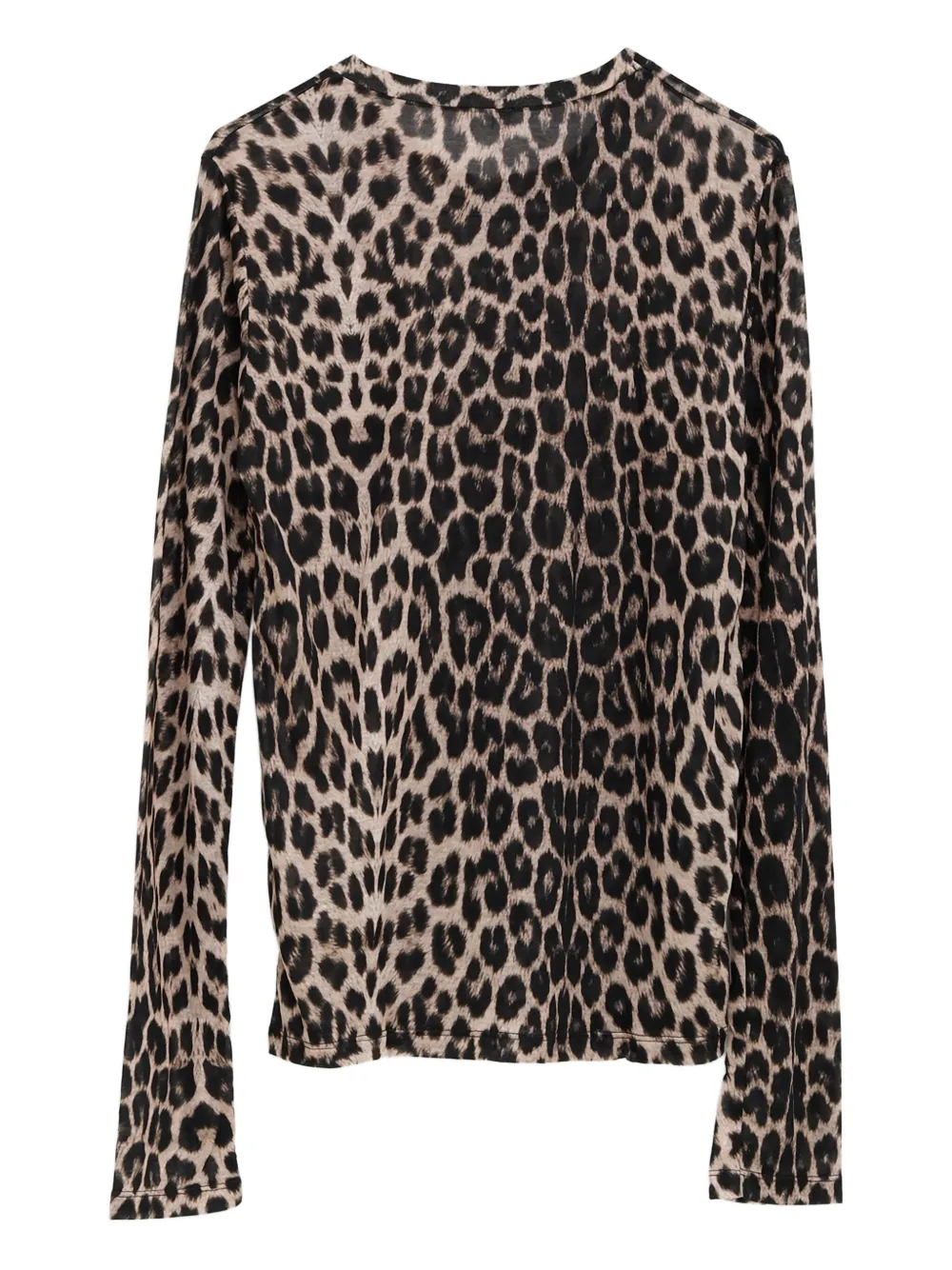 Baserange leopard-print bell-sleeve t-shirt | T-Shirts & Jersey Shirts | Image 2