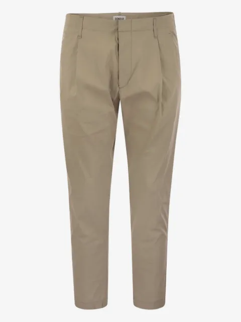 DONDUP pantalones con bolsillos plisados