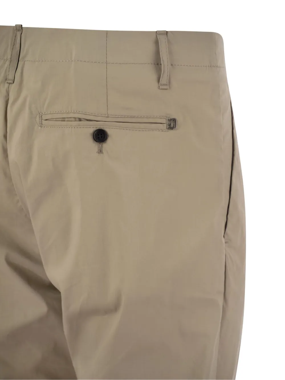 Dondup Pleated-pocket Trousers In Neutral