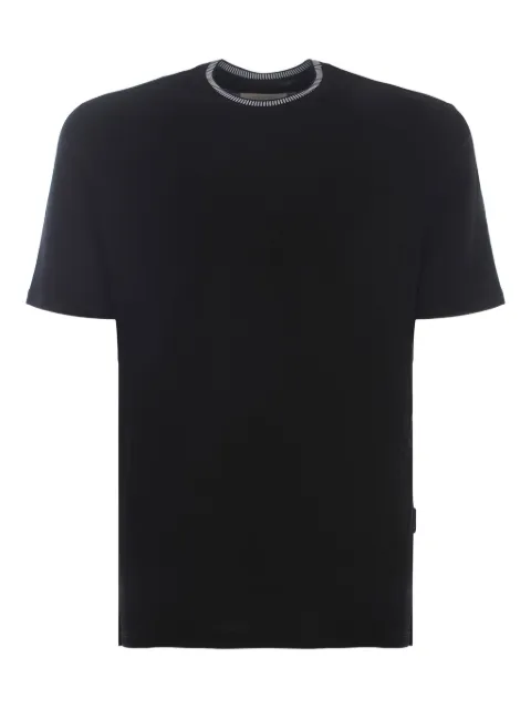 YES LONDON ribbed-trim T-shirt