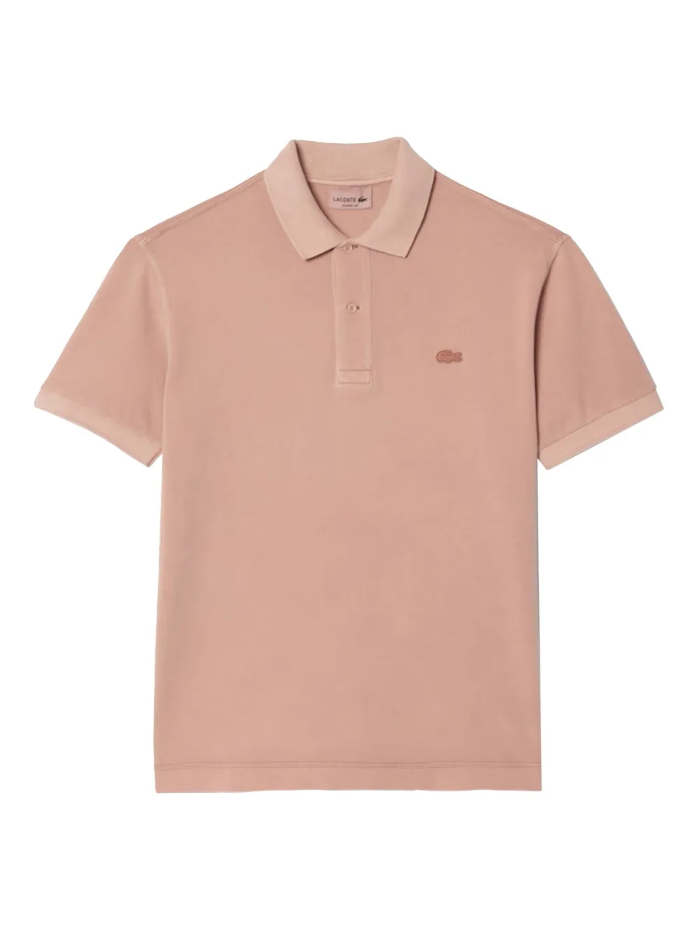 Lacoste Polo con applicazione logo - Arancione