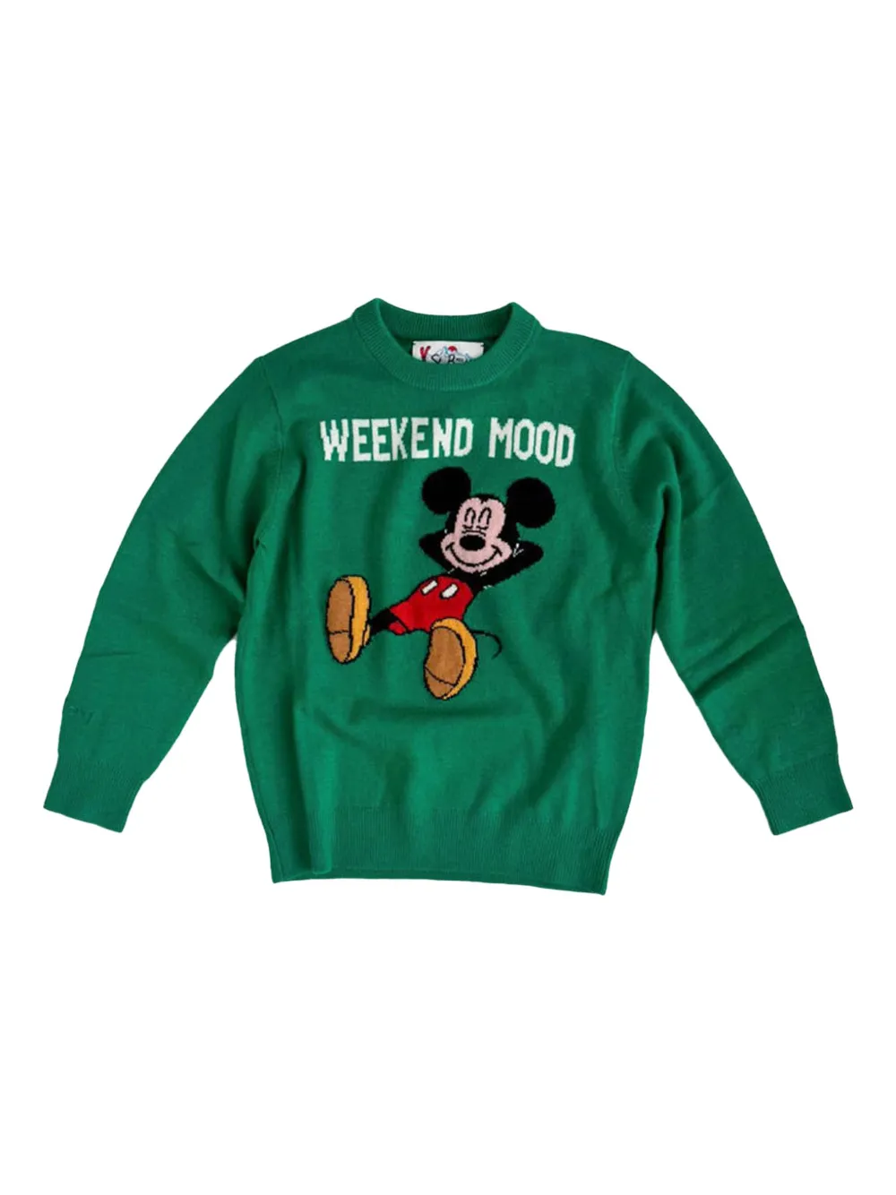 MC2 Saint Barth Kids cartoon-graphic sweater | Green | Image 1