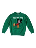 MC2 Saint Barth Kids cartoon-graphic sweater - Green