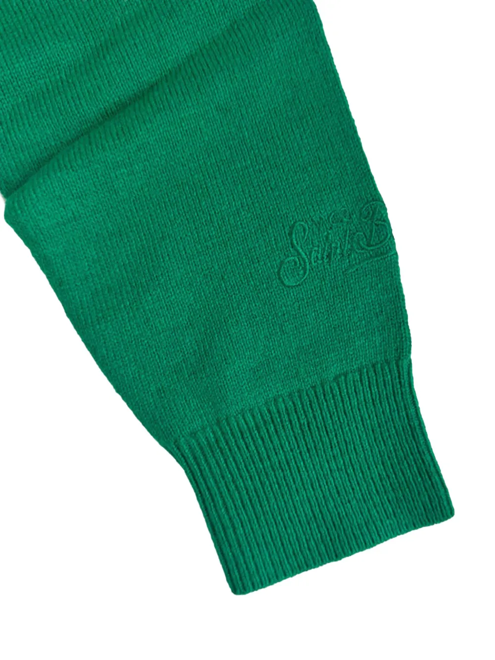 MC2 Saint Barth Kids Trui met grafische print Groen
