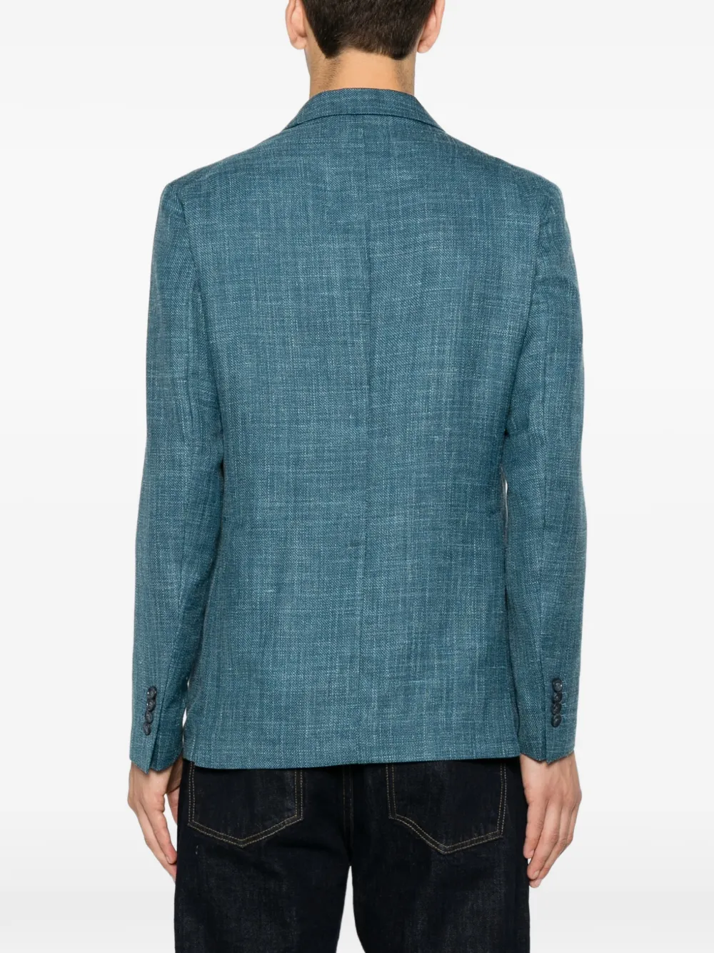Tagliatore Blazer met dubbele rij knopen Blauw