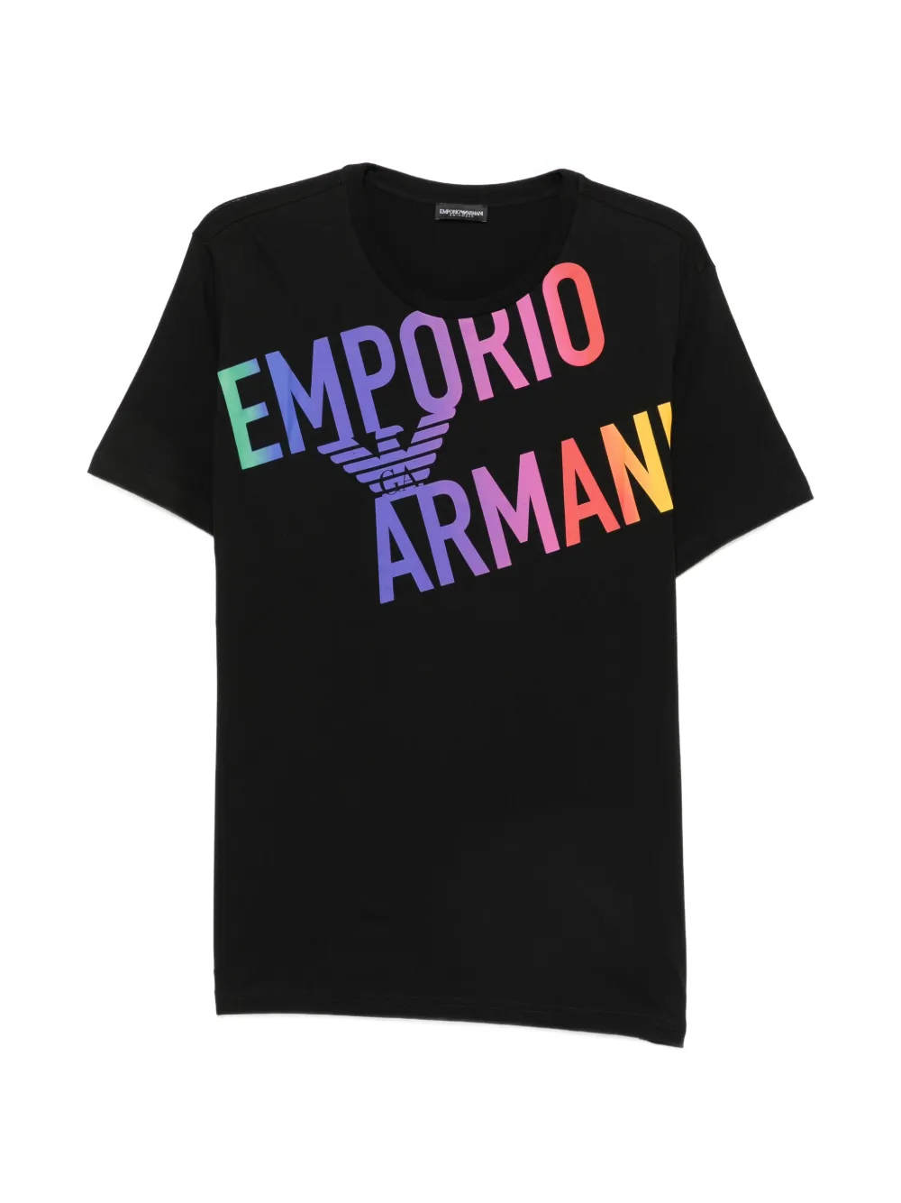 Emporio Armani T-shirt con logo - Nero