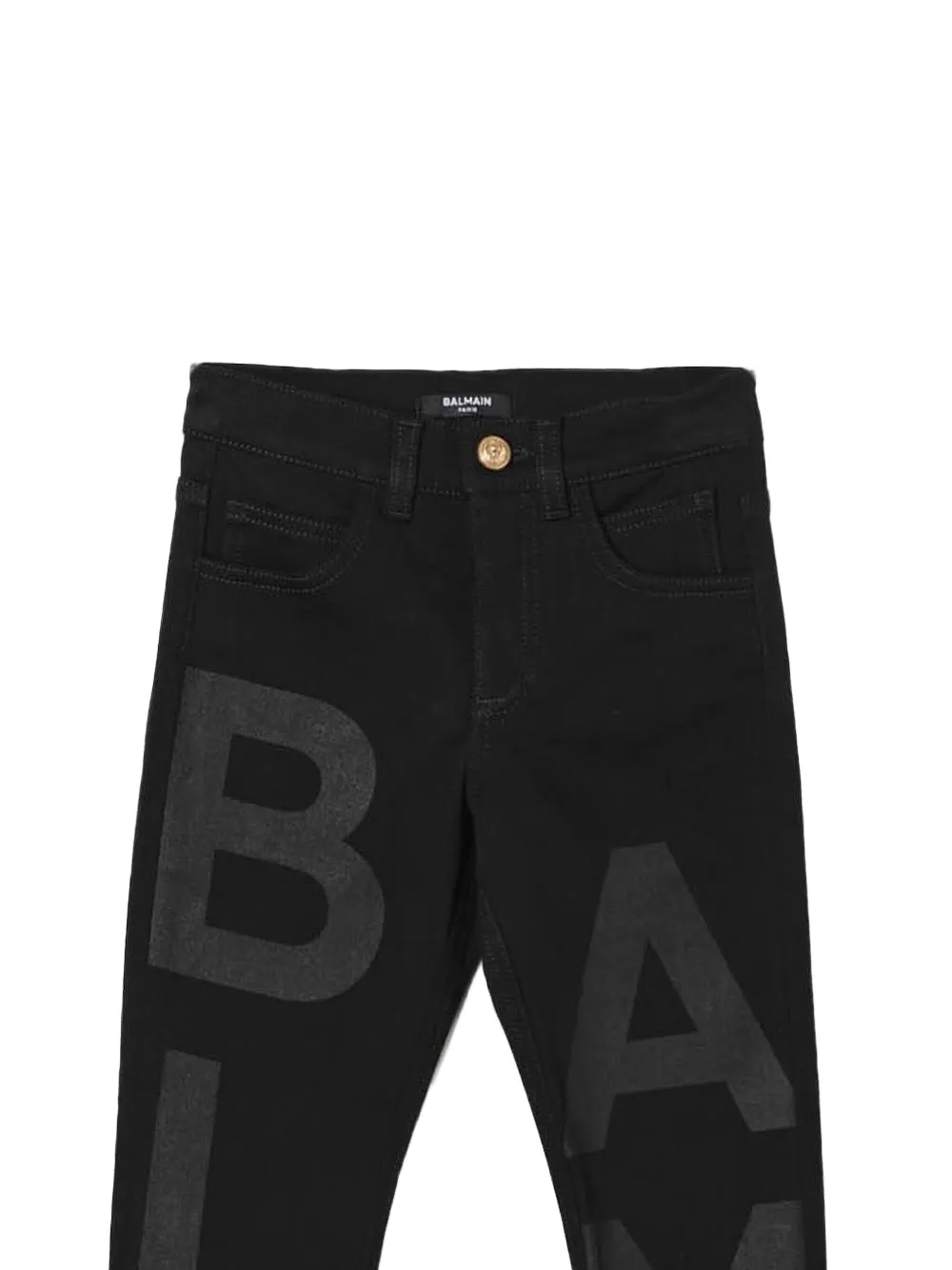 Balmain Kids logo-print jeans | Teen Boy Clothing | Image 2