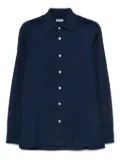 Kiton long-sleeve button-down shirt - Blue