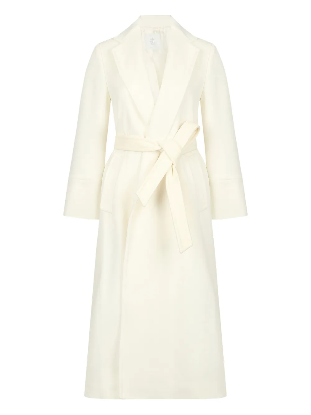 Eleventy belted wrap coat Beige