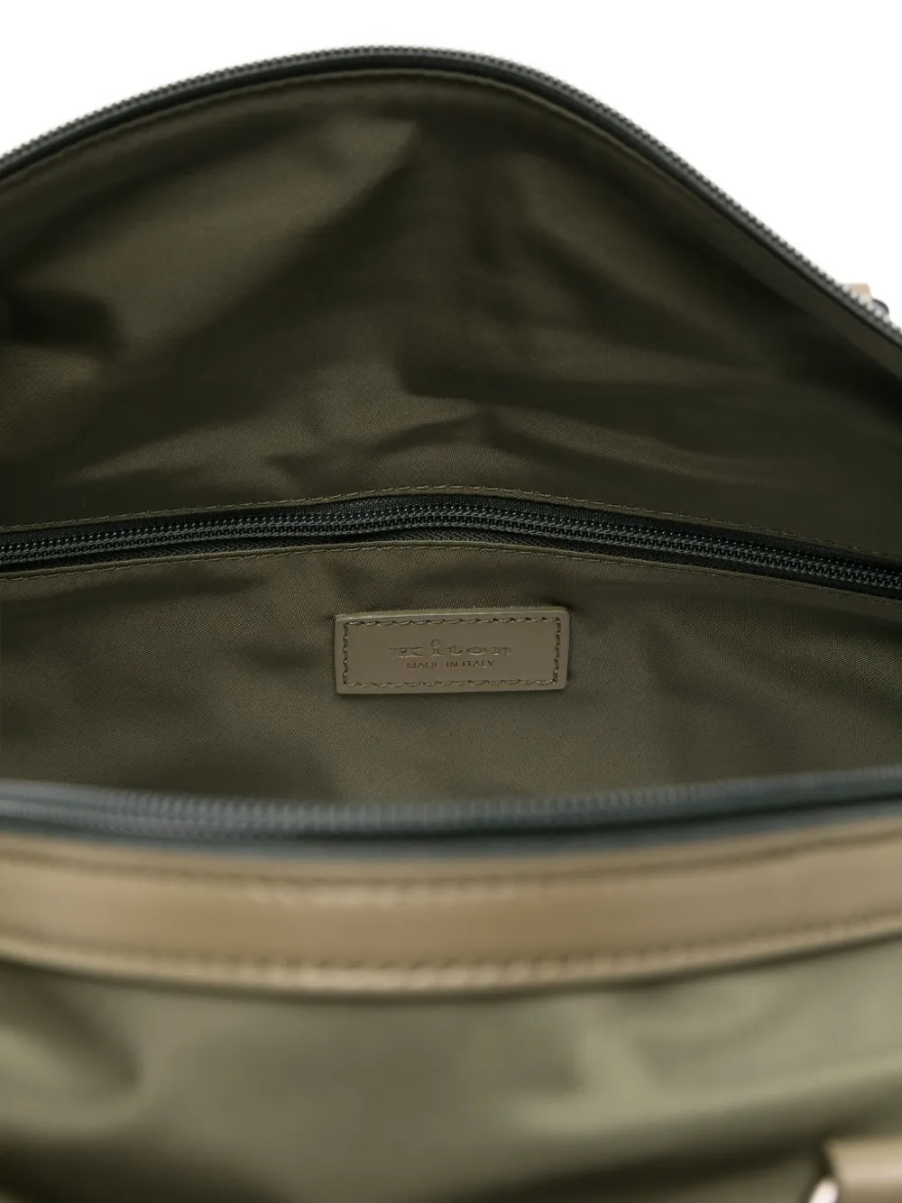 Kiton Reistas met logoplakkaat Groen