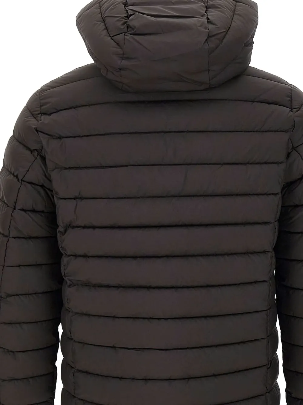 Save The Duck hooded quilted jacket Zwart