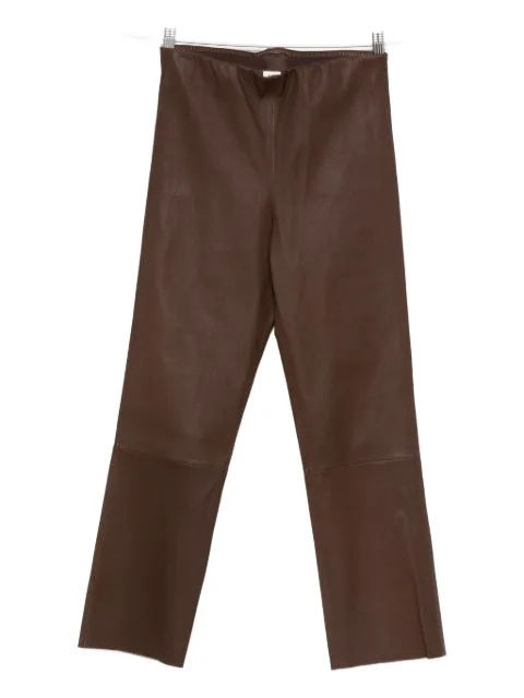 By Malene Birger Florentina leather trousers