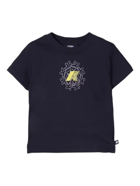 K-Way playera con logo y detalles