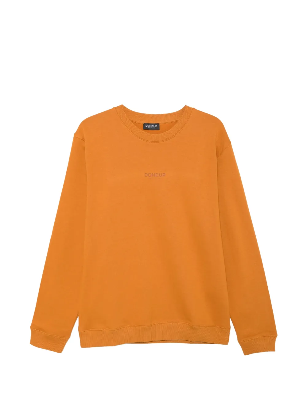 DONDUP Felpa con stampa logo - Arancione