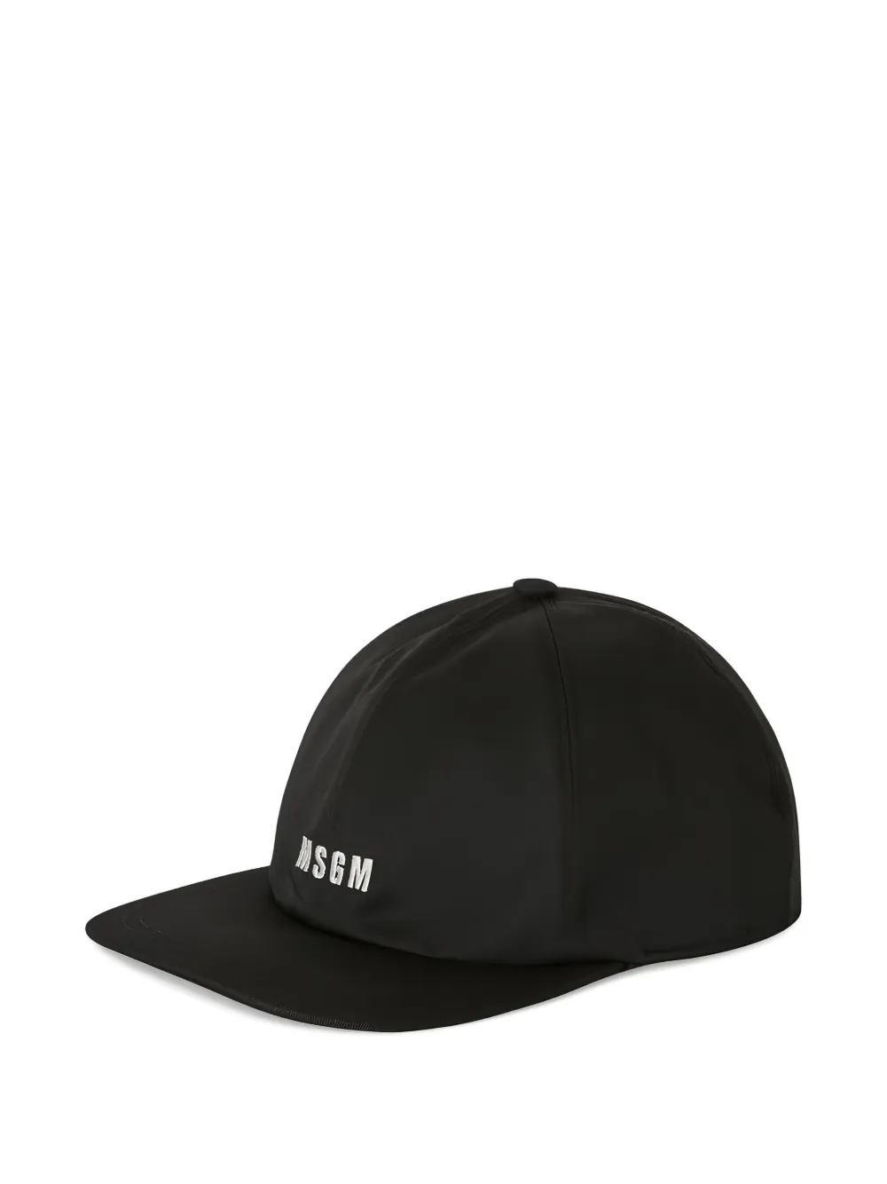 MSGM logo-embroidered baseball cap | Black | Image 1