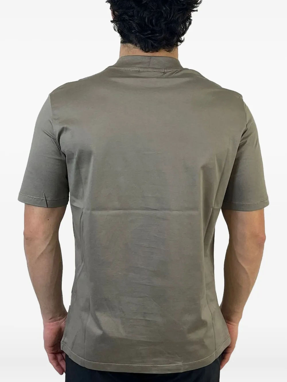 YES LONDON T-shirt met ronde hals Grijs