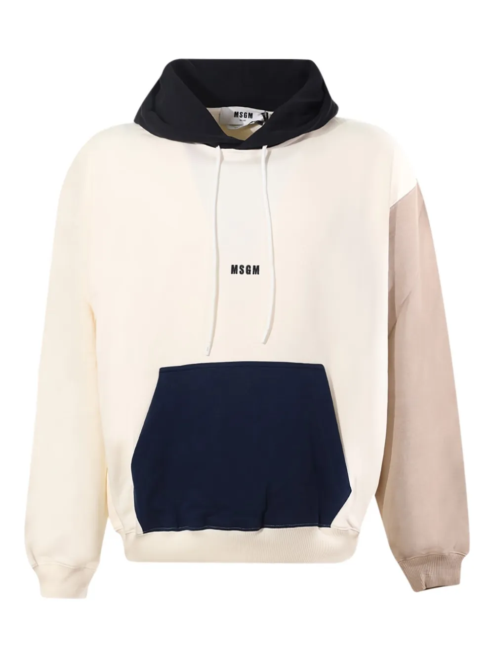 MSGM colour-block hoodie | ニュートラル | Image 1
