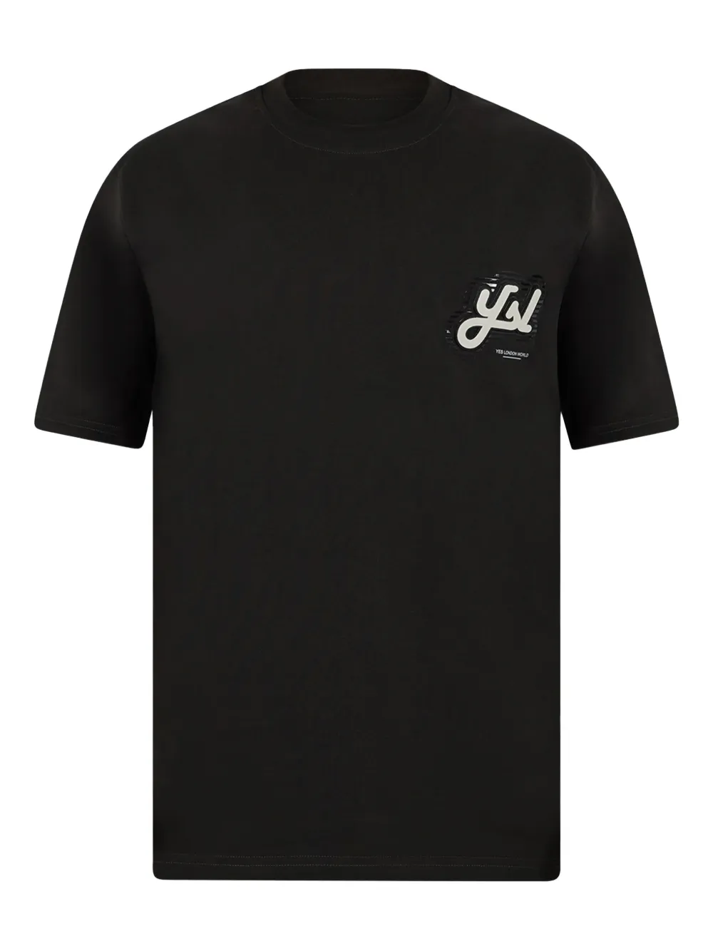 YES LONDON logo-detail T-shirt - ブラウン YES LONDON logo-detail T-shirt - ブラウン