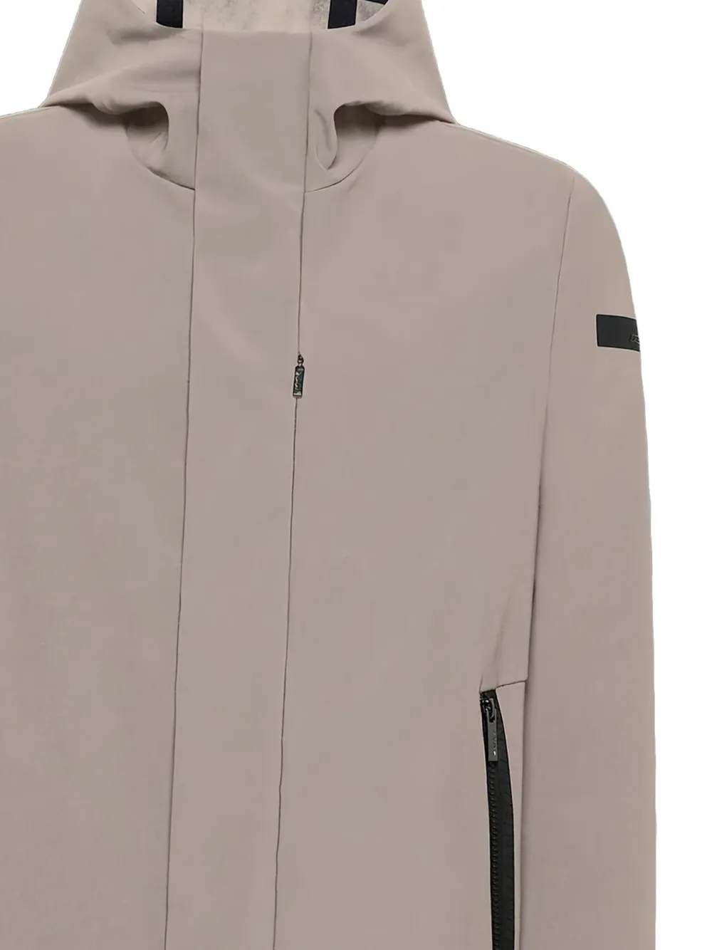 RRD Gewatteerde jas met capuchon en rits - Beige