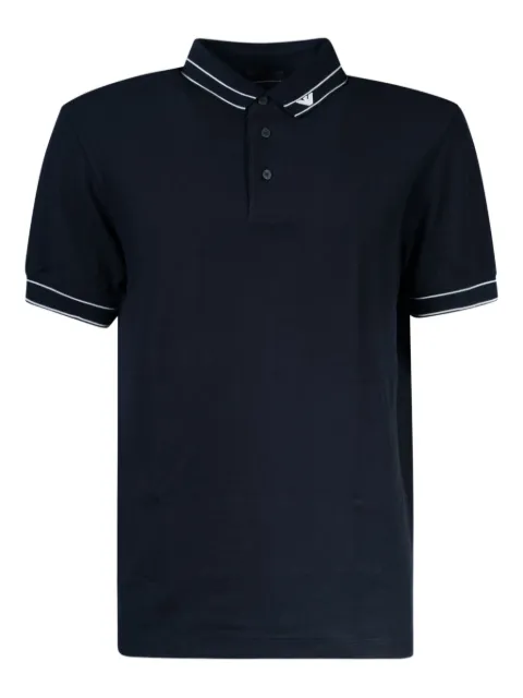 Emporio Armani tipped polo shirt
