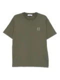 Stone Island Compass-patch cotton T-shirt - Green