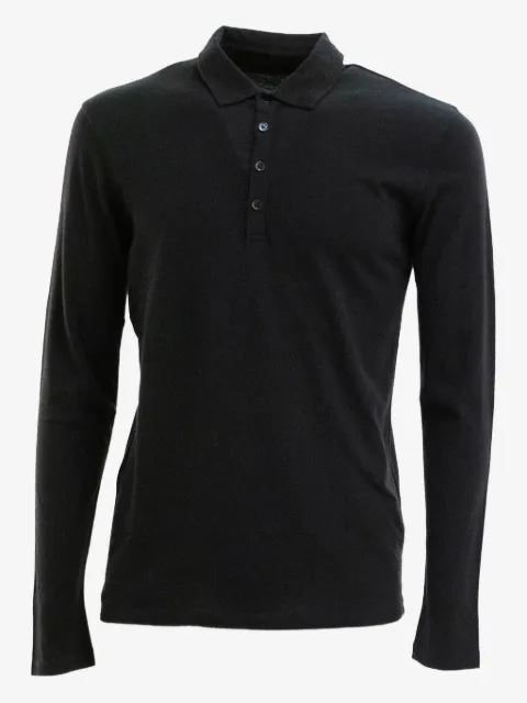 Majestic Filatures playera tipo polo manga larga