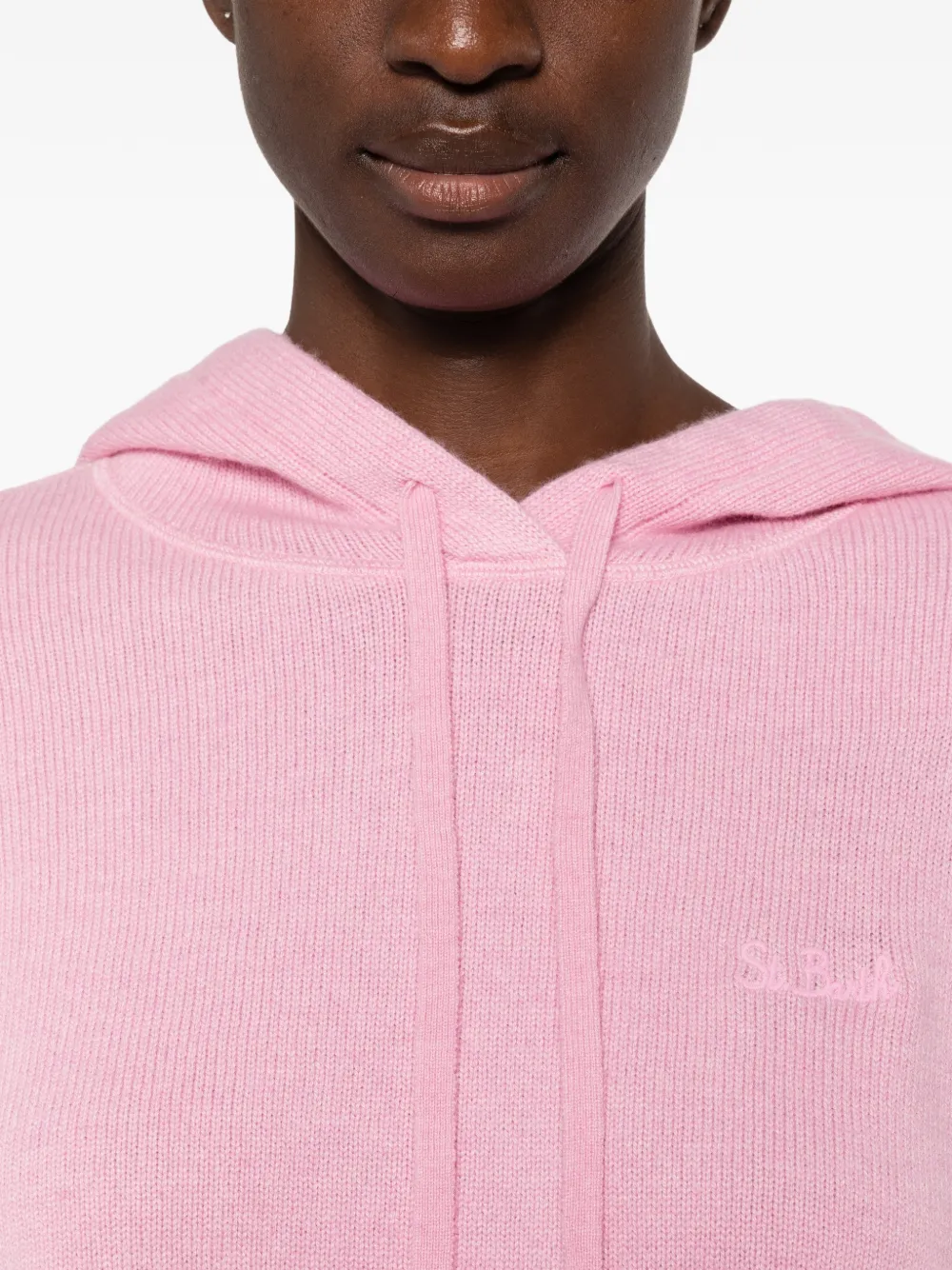 MC2 Saint Barth Elide drawstring hoodie Roze